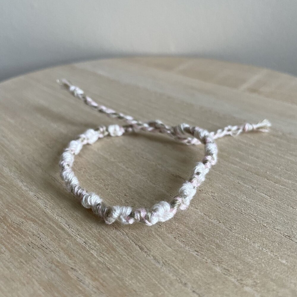 Lilou Bracelet, anklet, trendy, comfortable, tie, embroidery thread, woven, gift